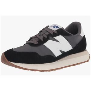 New Balance Men's 237 V1 Sneaker, Black/Magnet/Gum, 11.5